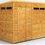 Power Security Pent Garden Shed 8 x 4