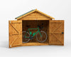 Power Apex Bike Shed 2 x 6, 3 x 6 and 4 x 6