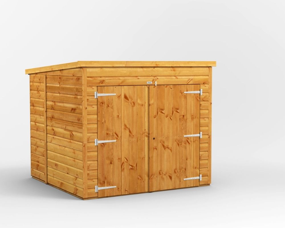 Power Pent Bike Shed 6x2, 6x3, 6x4, 6x5 and 6x6