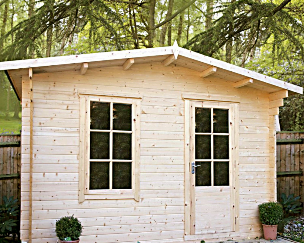 Shire Bucknells Log Cabin 10x10