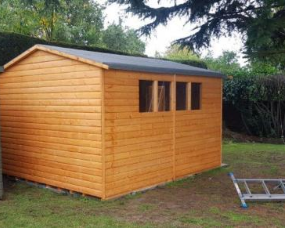 Shedrite Deluxe Apex Shed For Extra Strength