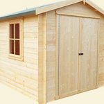 Shire Bradley Wooden Log Cabin 9x9