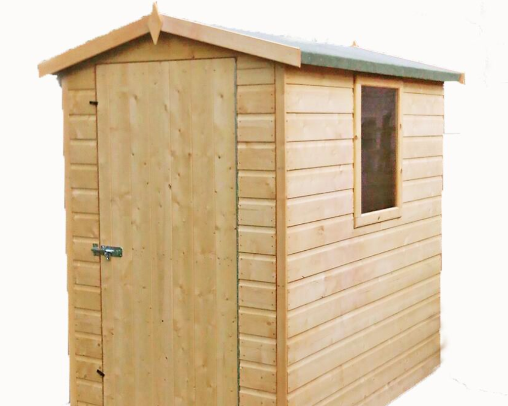 Shire Premium Shed Range Lewis Single Door Shed 6x4