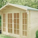 Shire Epping Log Cabin 10x10