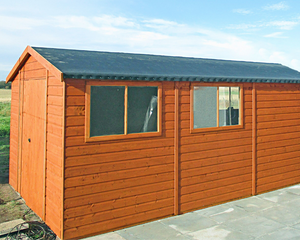 Shire Premium Shed Range Workspace Double Door 10x15