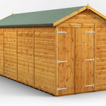 Power Apex Garden Shed 16x8 ft