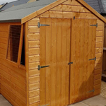 Shire T&G Flat-pack Warwick Double Door Shed 12x6