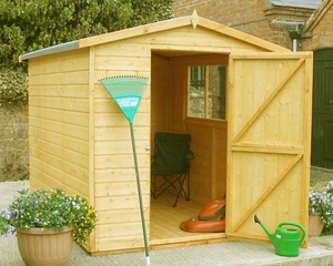 Shire Premium Shed Range Lewis Single Door Shed 8x6