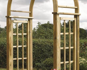 Rowlinsons Round Top Arch Garden Arches