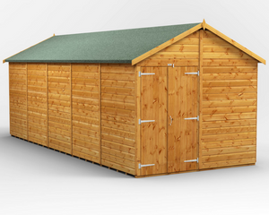 Power Apex Garden Shed 20x8 ft