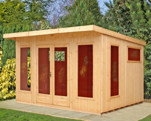 Shire Miami Wooden Summerhouses 12 x 10 - Garden Life Stores. 