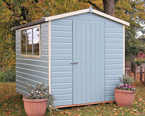 Shire Premium Shed Range Lewis Single Door Shed 8x6