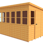 Shire Sun Pent Shed 10x8