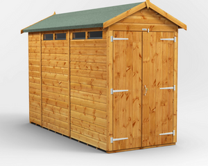 Power Security Apex Garden Shed 10x4
