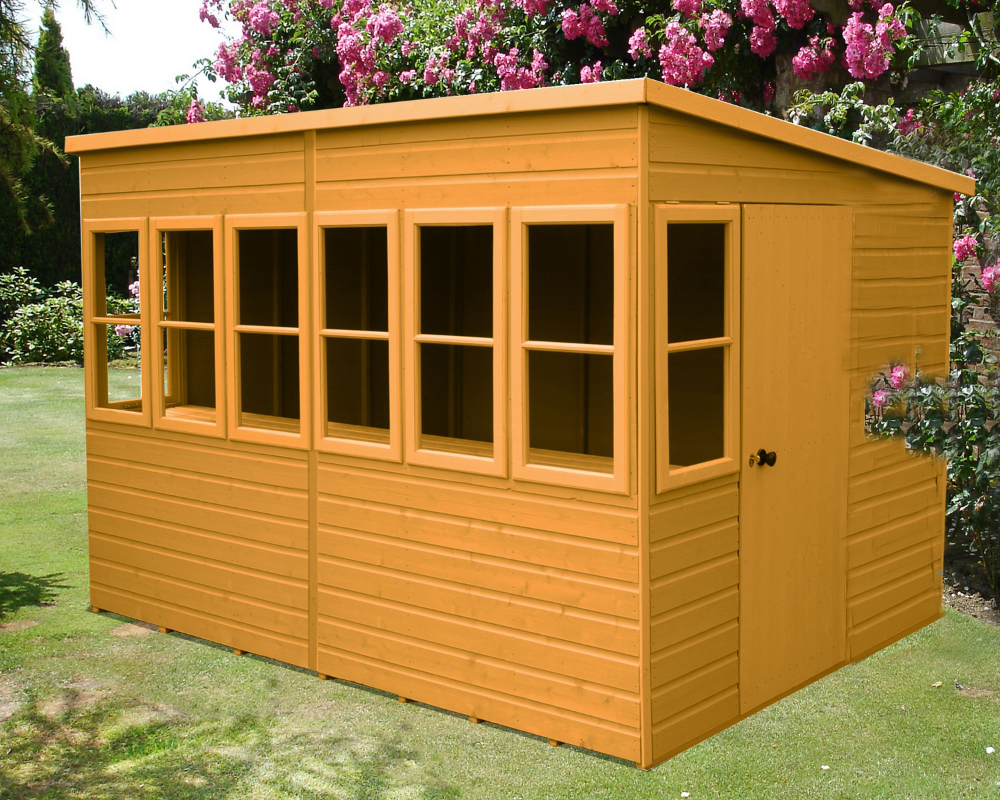 Shire Sun Pent Shed 10x10