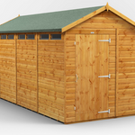 Power Security Apex Garden Shed 14x6