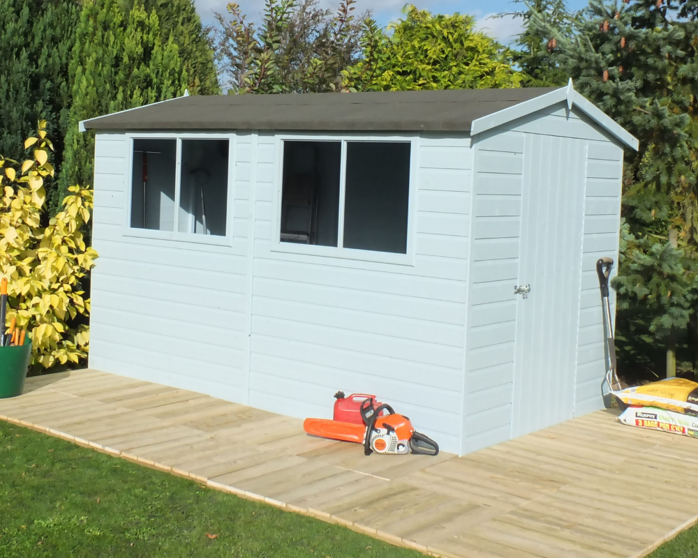 Shire Premium Shed Range Lewis Single Door Shed 10x6