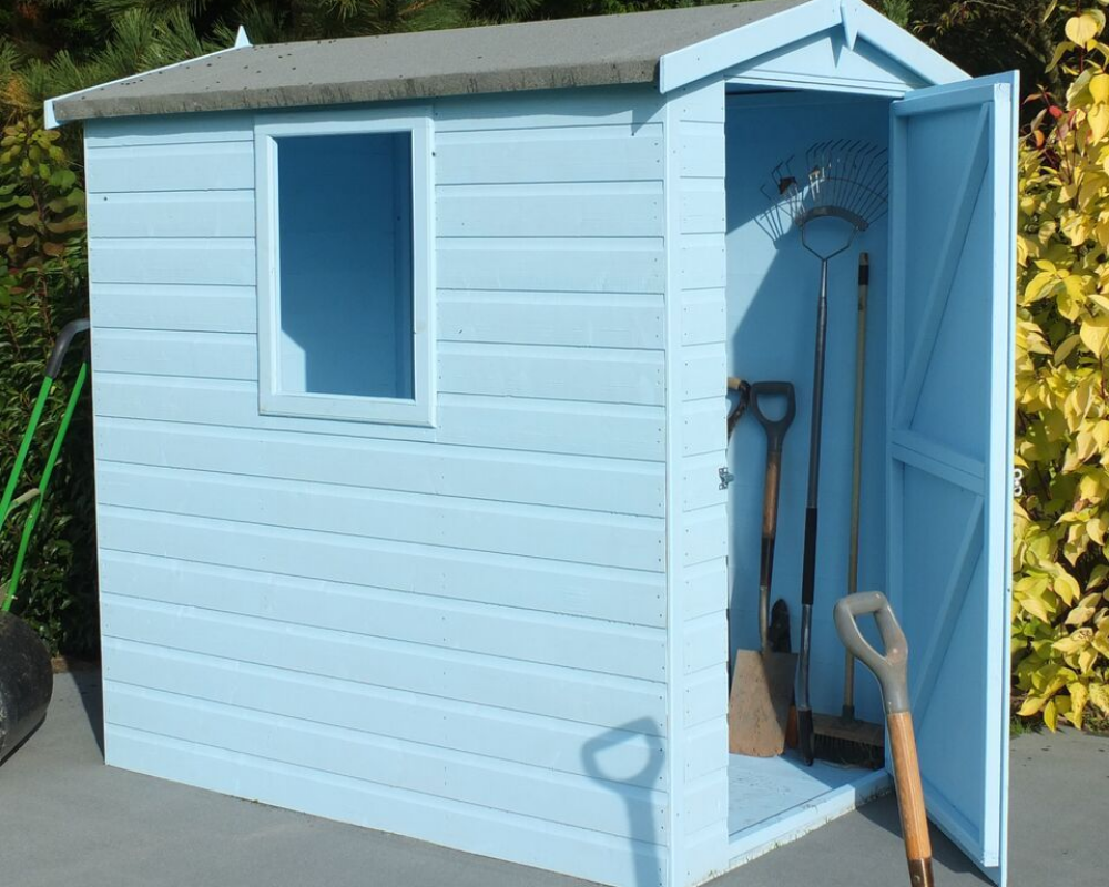 Shire Premium Shed Range Lewis Single Door Shed 6x4