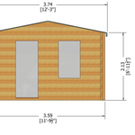 Copy of Shire Bucknells Log Cabin 12x12