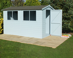 Shire Premium Shed Range Lewis Single Door Shed 10x6