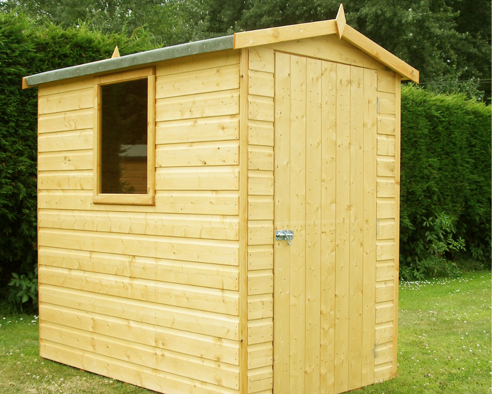 Shire Premium Shed Range Lewis Single Door Shed 6x4