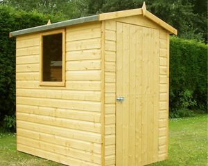 Shire Premium Shed Range Lewis Single Door Shed 6x4