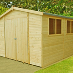 Shire Workspace Premium Shed Range 10 x 10, 10 x 15 and 10 x 20 - Garden Life Stores. 