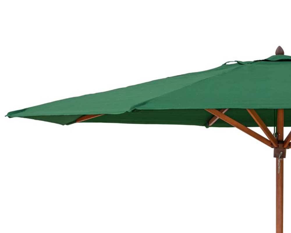 Rowlinsons Willington Green 2.7m Wooden Parasol