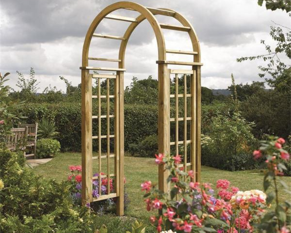 Rowlinsons Round Top Arch Garden Arches