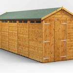 Power Security Apex Garden Shed 20x6