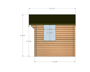 Shire Epping Log Cabin 10x8