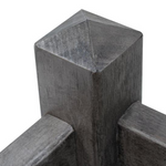 Rowlinsons Alderley Grey Rectangular Planter