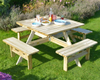 Rowlinsons Square Picnic Table