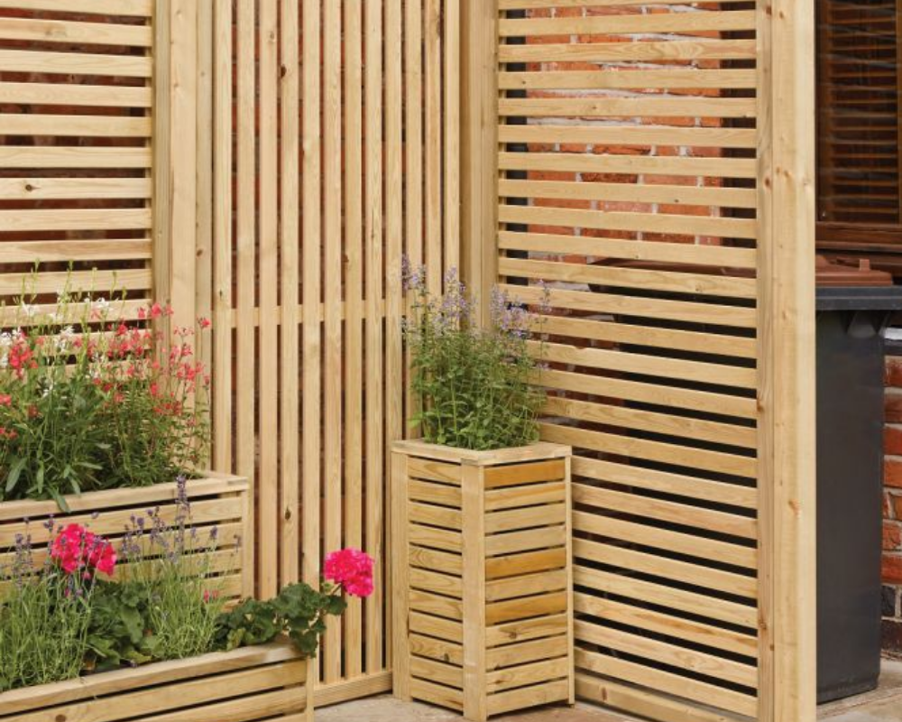 Rowlinsons Vertical Slat Panel (Pack of two) Garden Creations