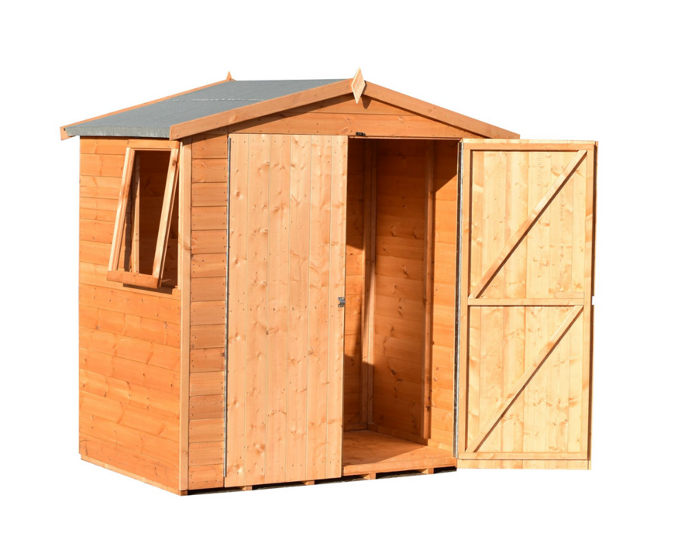 Shire Premium Shed Range Lewis Double Door Shed 4x6