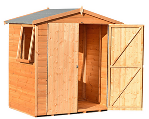 Shire Premium Shed Range Lewis Double Door Shed 4x6