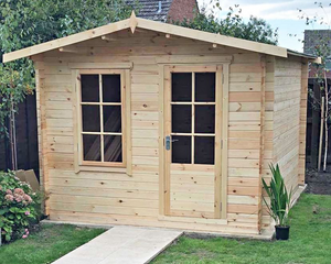 Shire Bucknells Log Cabin 10x10