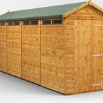 Power Security Apex Garden Shed 16x4