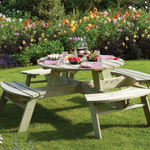 Rowlinsons Round Picnic Table