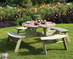 Rowlinsons Round Picnic Table