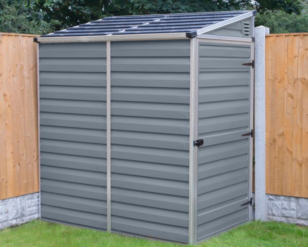 Rowlinson Palram 4x6 Skylight Grey Pent Shed