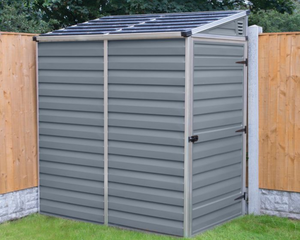 Rowlinson Palram 4x6 Skylight Grey Pent Shed