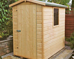 Shire Premium Shed Range Lewis Single Door Shed 6x4