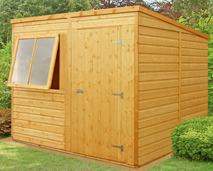 Shire T&G Flat-pack Pent Shed 8x6