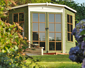 Shire Hampton Wooden Garden Summerhouses 10x10