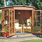 Shire Hampton Wooden Garden Summerhouses 10x10