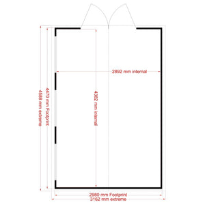 Shire Workspace Premium Shed Range 10 x 10, 10 x 15 and 10 x 20 - Garden Life Stores. 